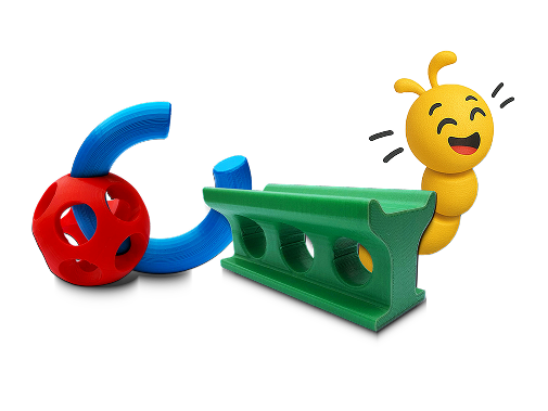 Brinquedo Estranho - kit de peças